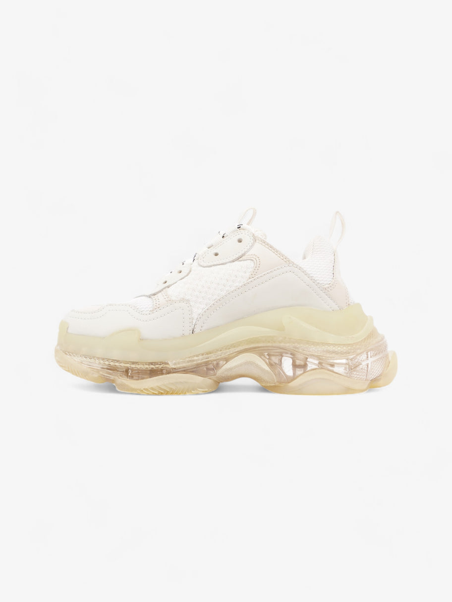 Balenciaga Triple S Clear Sole White  / Black Mesh EU 37 UK 4 Image 3