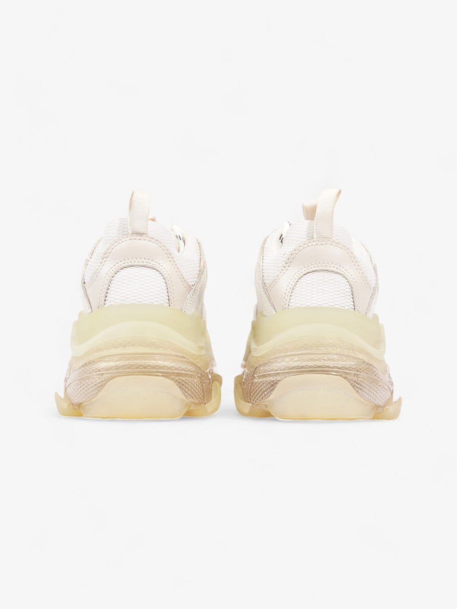 Balenciaga Triple S Clear Sole White  / Black Mesh EU 37 UK 4 Image 6