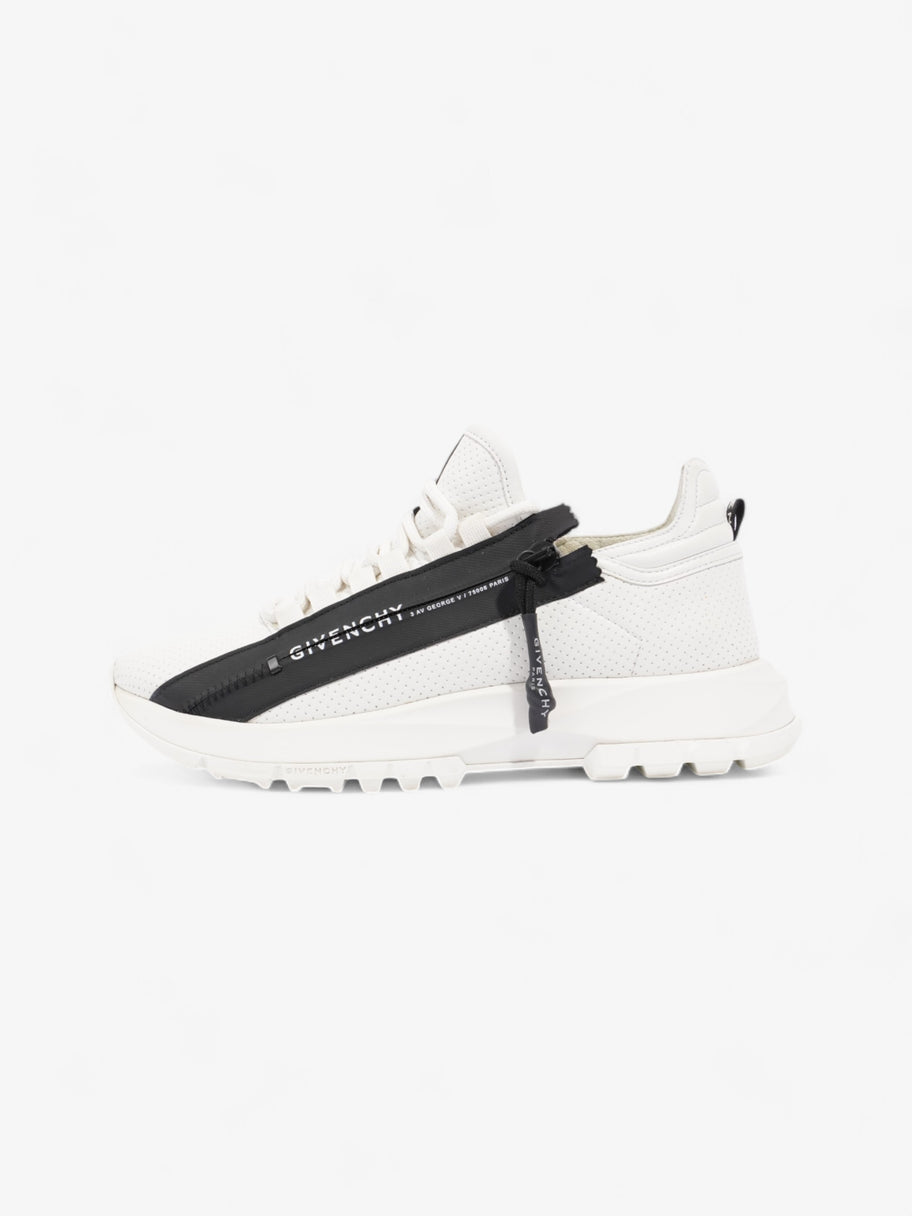 Givenchy Spectre Zip Sneakers White  / Black Leather EU 37 UK 4 Image 5