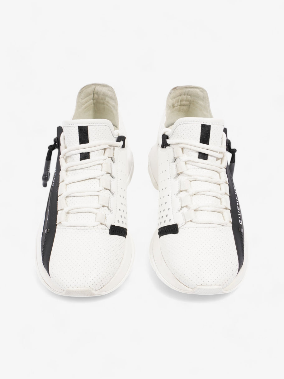 Givenchy Spectre Zip Sneakers White  / Black Leather EU 37 UK 4 Image 8