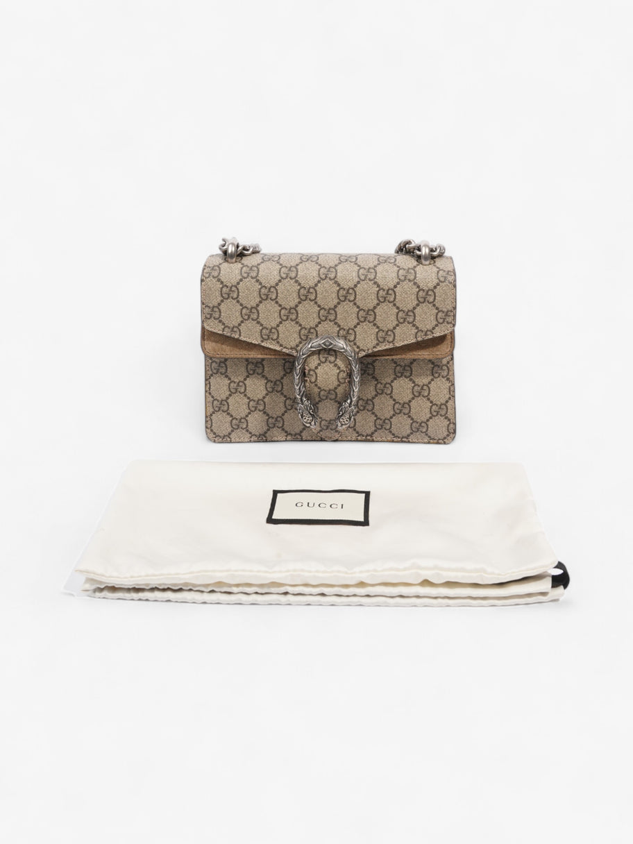 Gucci Dionysus Beige And Ebony GG Supreme Coated Canvas Mini Image 9