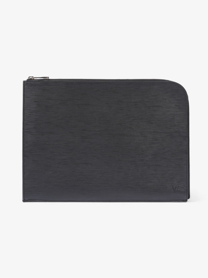  Pochette Jour Black Epi Leather GM