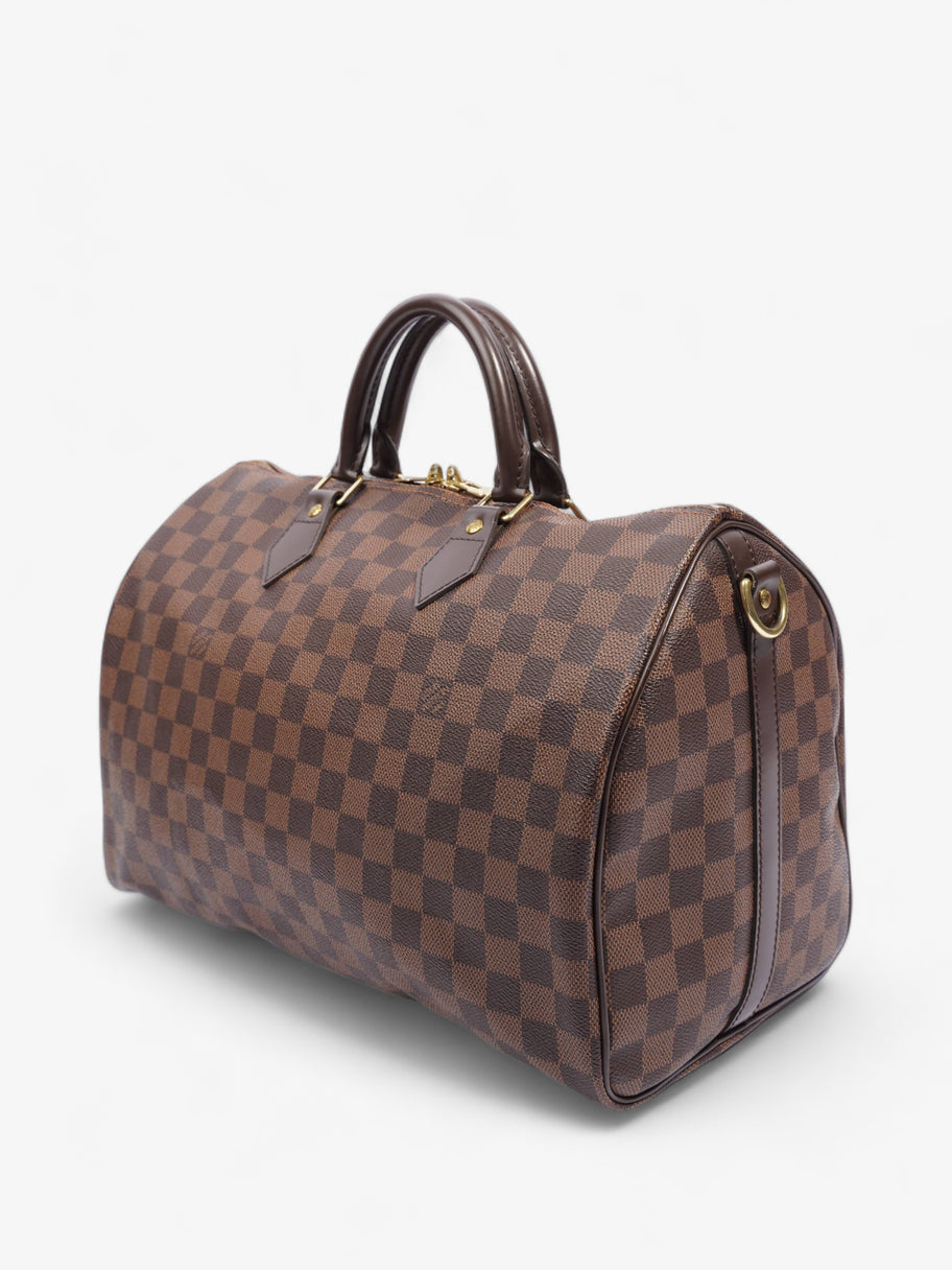 Speedy Bandouliere Damier Ebene Coated Canvas 35 Image 11