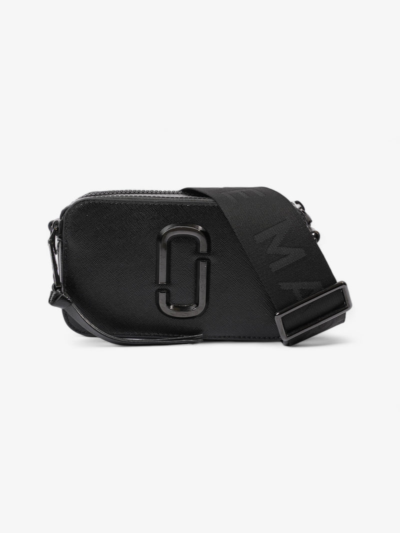  Marc Jacobs The Snapshot Bag Black Leather