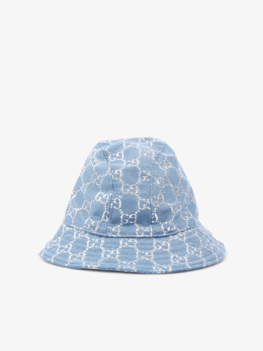 Lame Bucket Hat Blue / Silver Canvas S Image 3