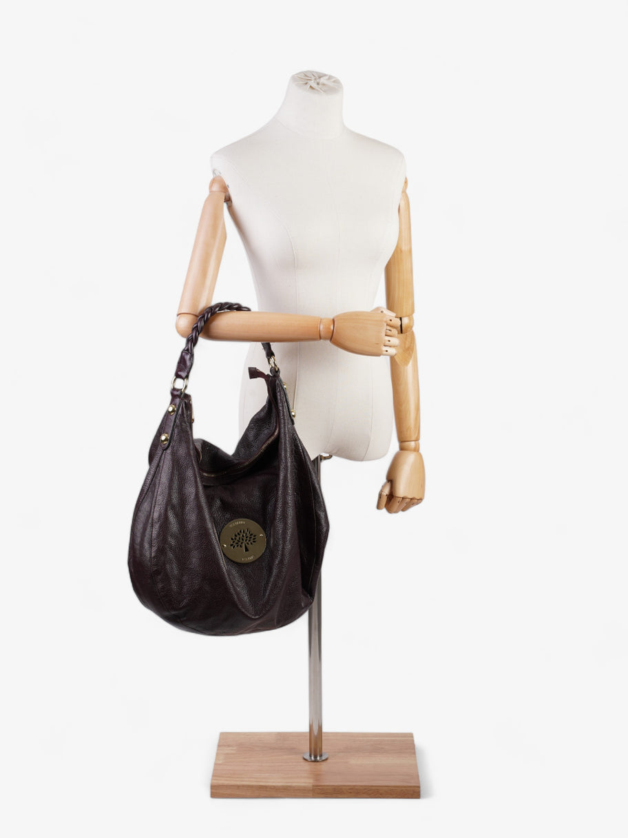 Mulberry Daria Hobo Dark Purple Leather Image 2