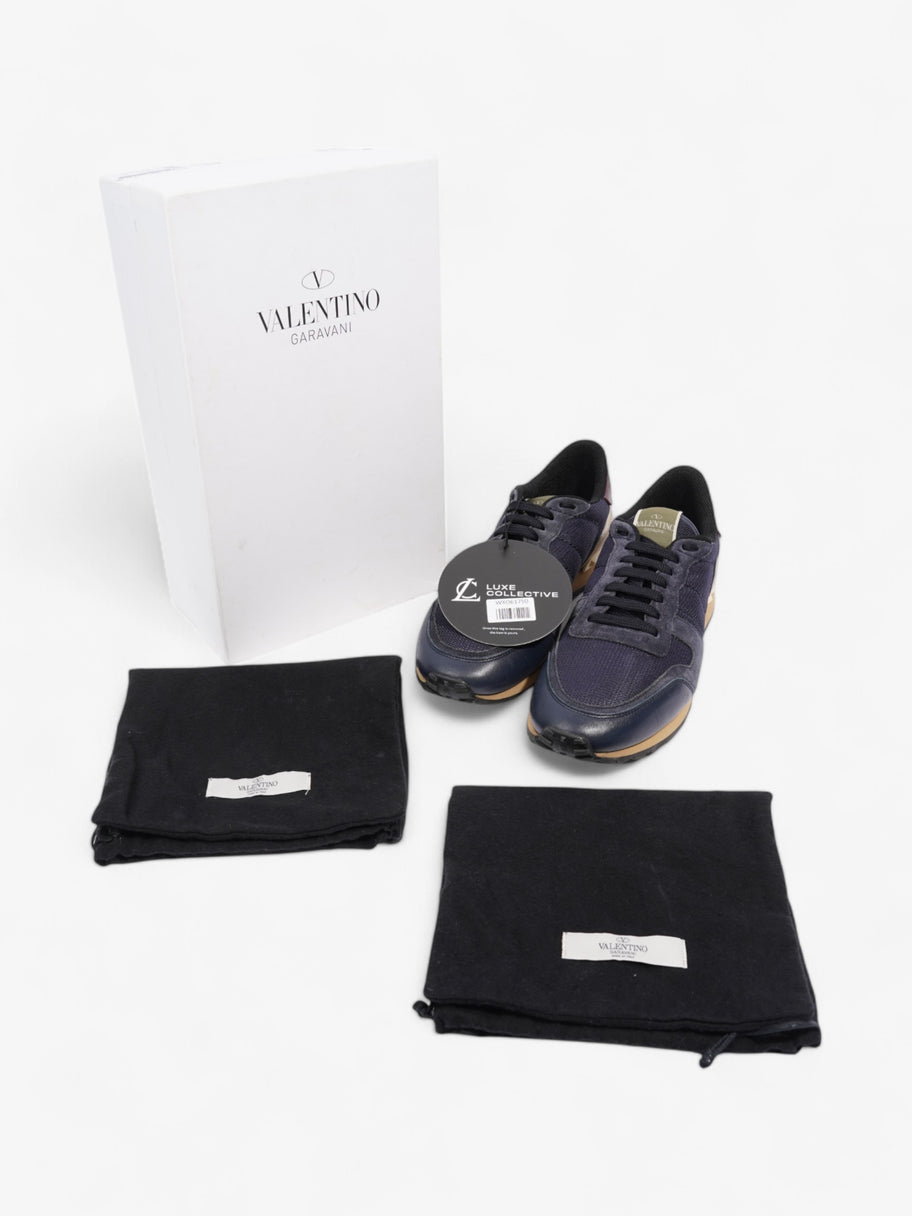 Valentino Rockrunner Navy Mesh EU 43 UK 9 Image 9