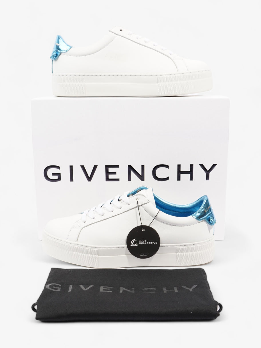 Givenchy Urban Street White / Blue Tab Leather EU 38 UK 5 Image 10