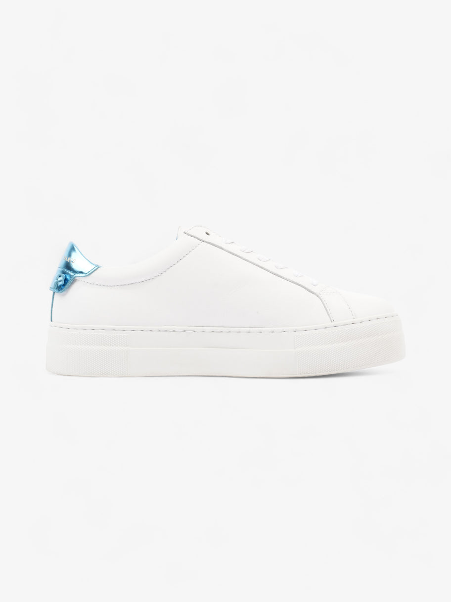 Givenchy Urban Street White / Blue Tab Leather EU 38 UK 5 Image 4