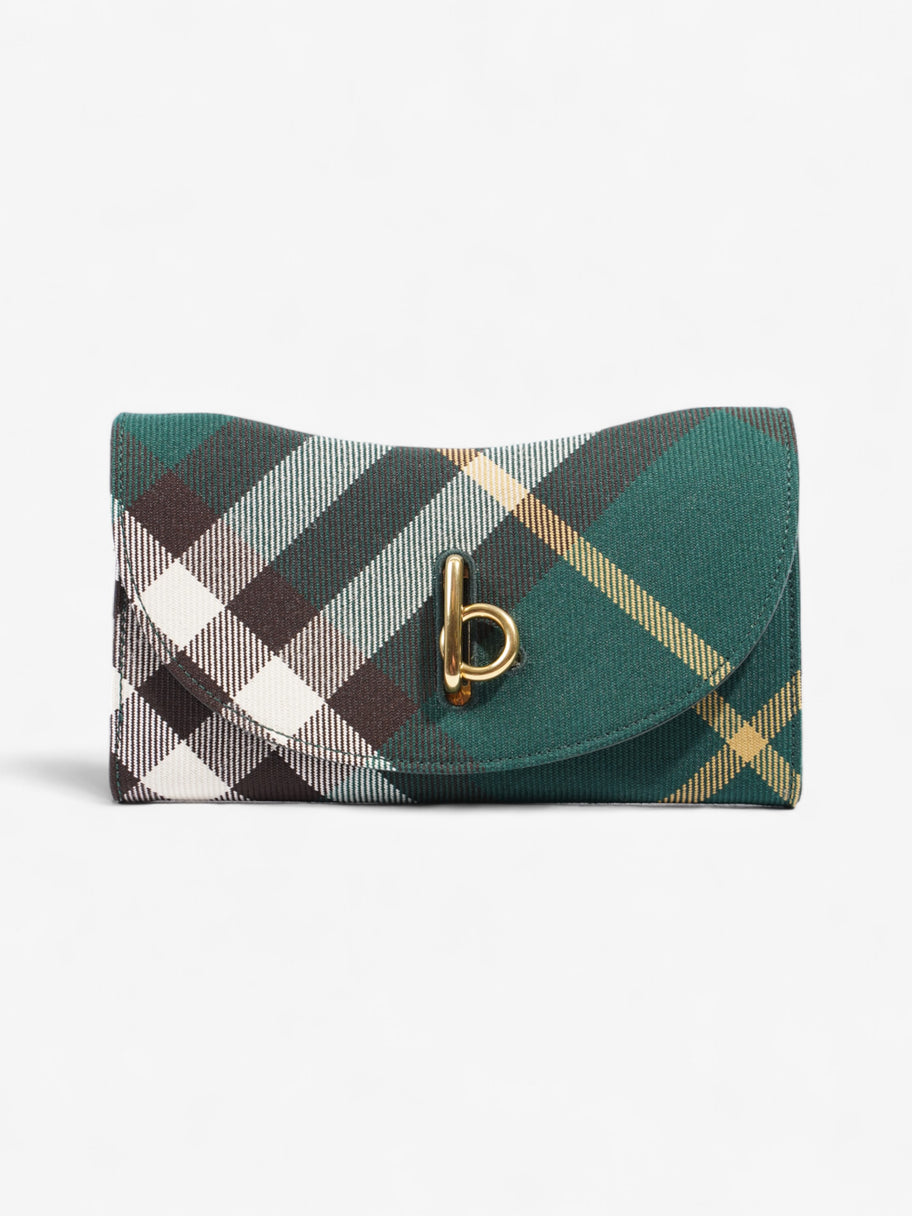 Burberry Rocking Horse Continental Wallet Ivy Polyester Image 1