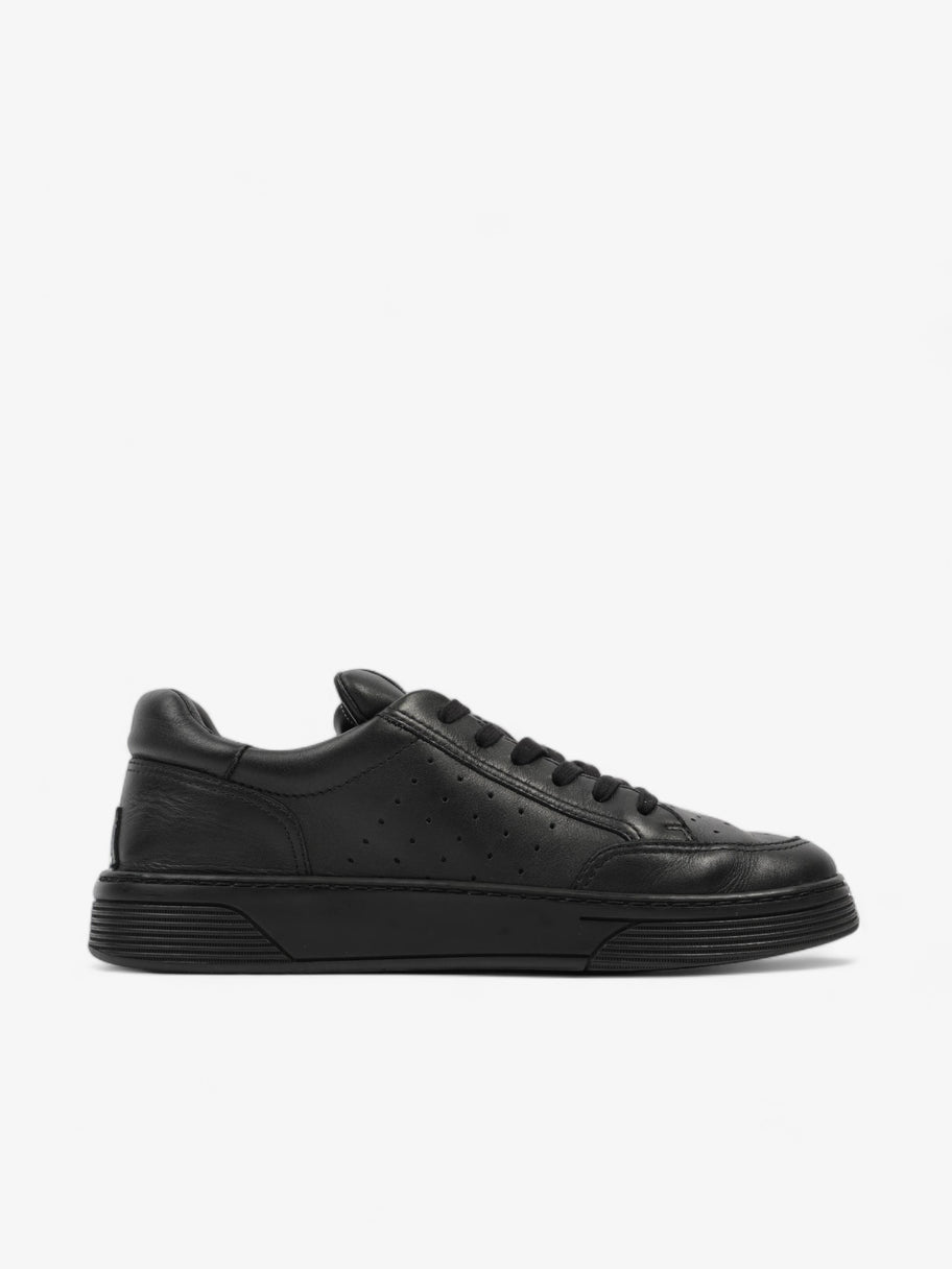 Chanel Low Top Sneaker Black Leather EU 43 UK 9 Image 4