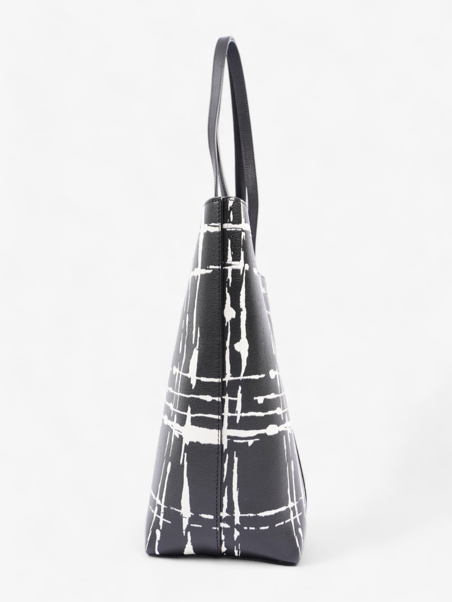 Bayswater Printed Tote Black / White Leather Image 3