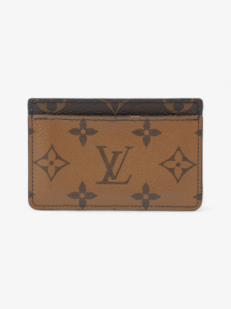  Louis Vuitton Card Holder Reverse Monogram Coated Canvas