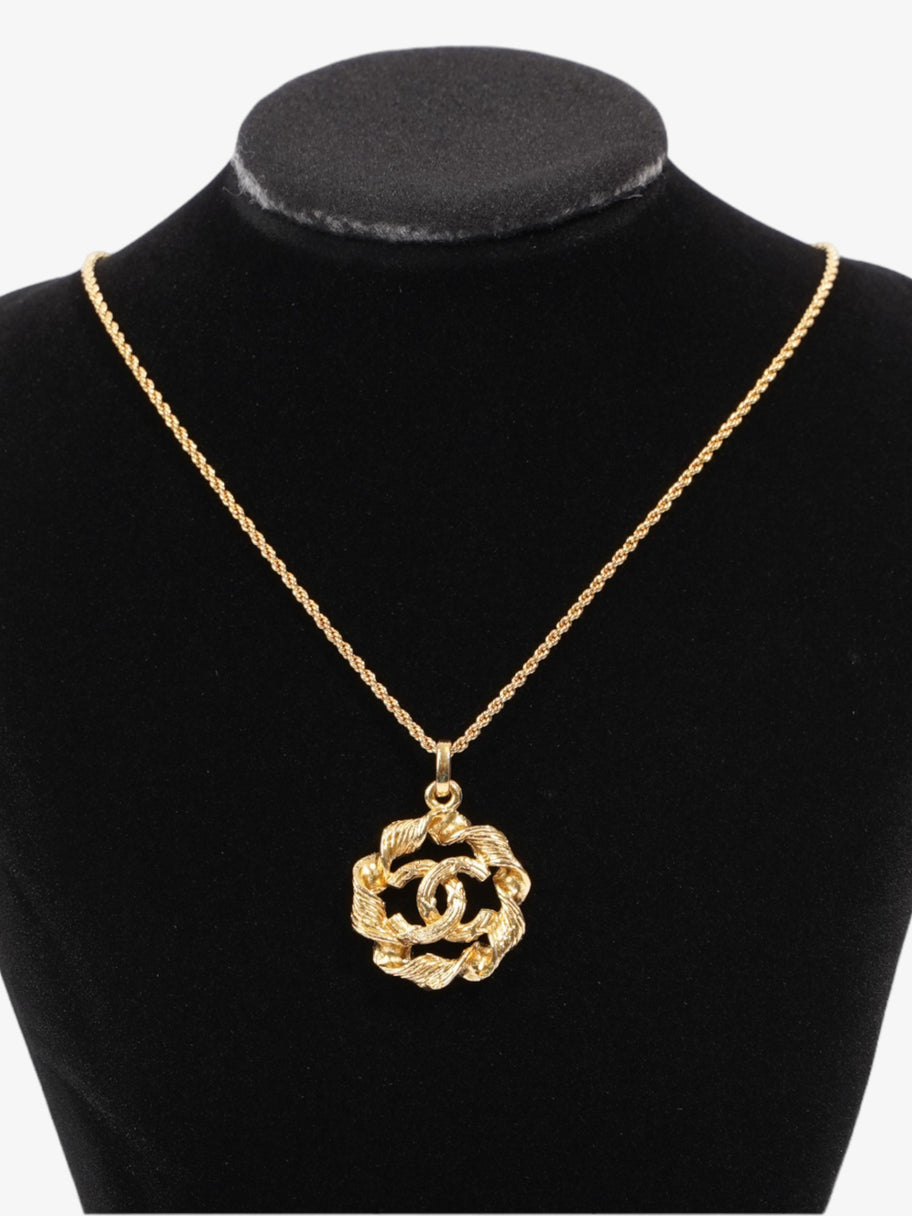 Coco Mark Necklace Gold Gold Plated 40.3cm Image 2