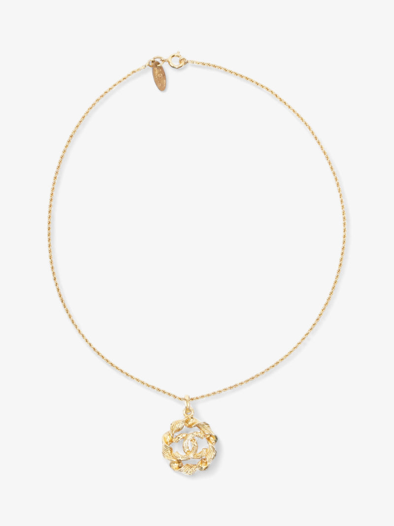  Coco Mark Necklace Gold Gold Plated 40.3cm