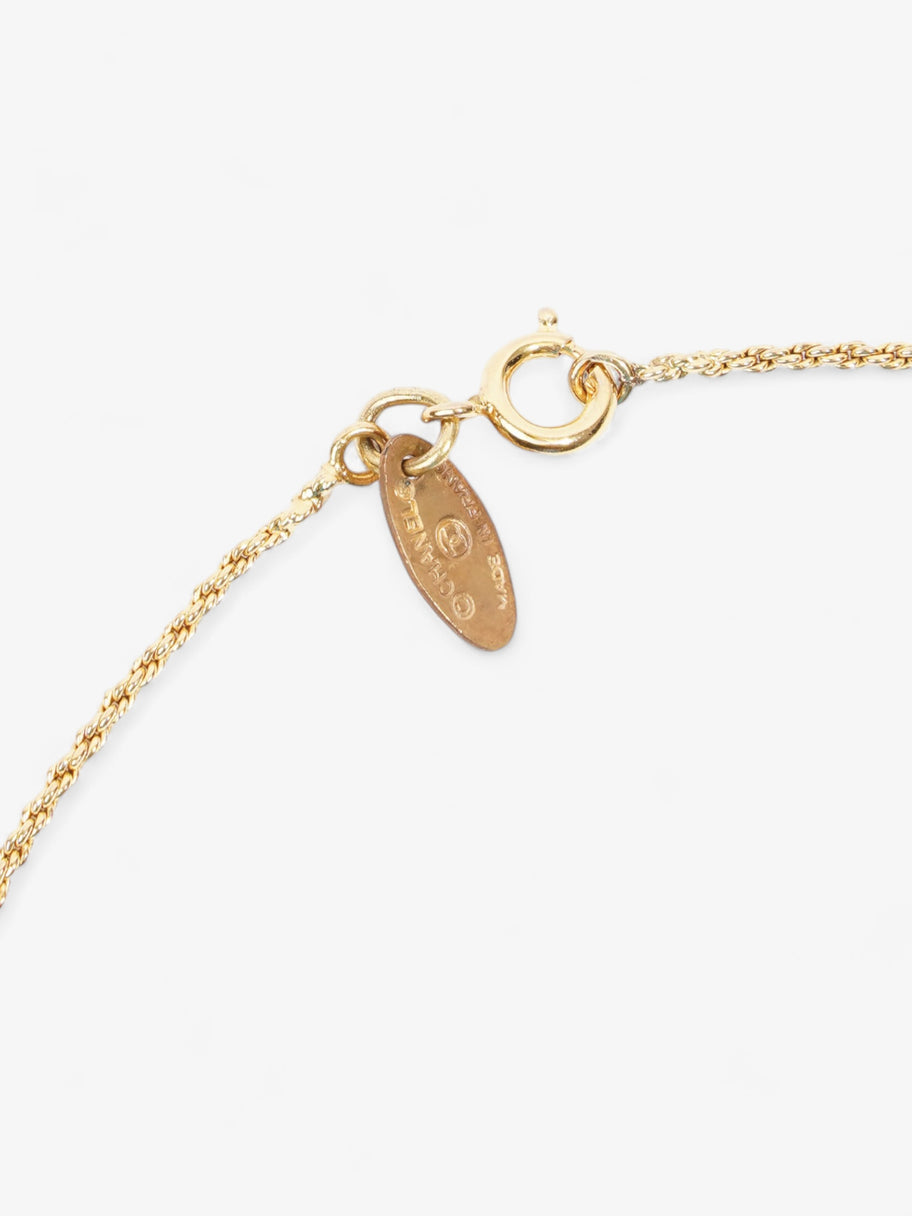 Coco Mark Necklace Gold Gold Plated 40.3cm Image 4