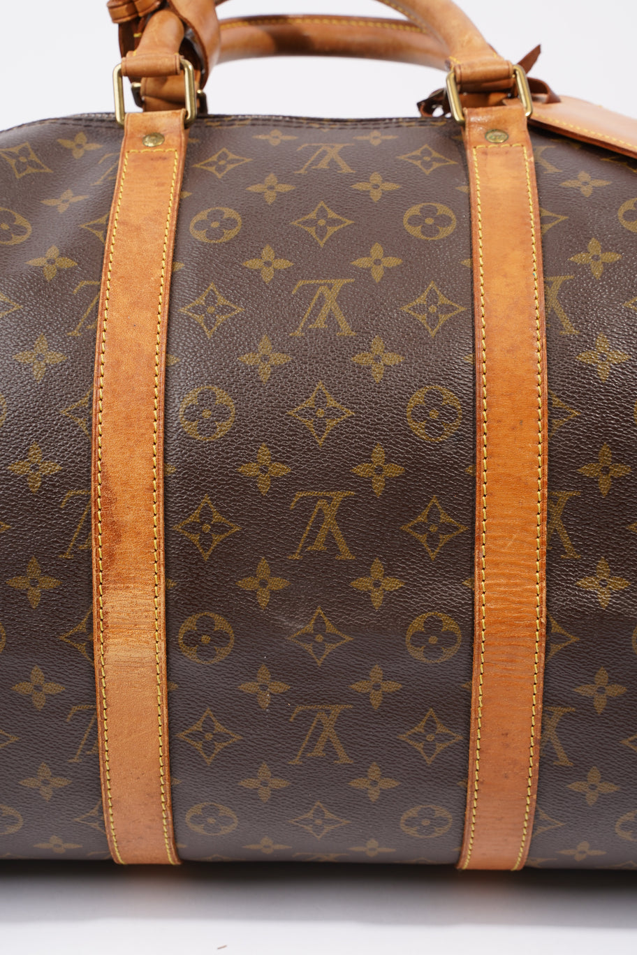 Keepall Bandouiliere Brown / Monogram Coated Canvas 55 Image 14