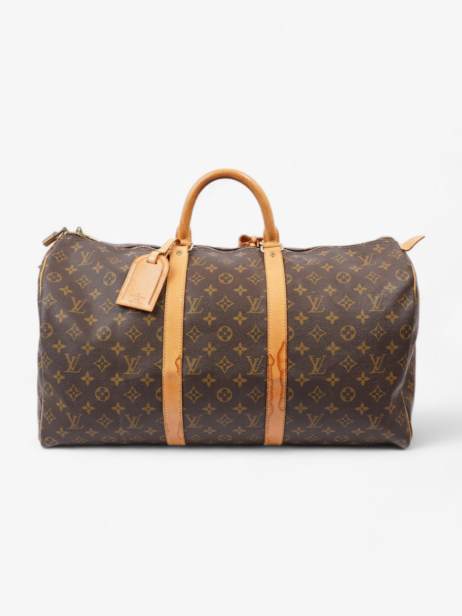 Keepall Brown / Monogram Coated Canvas 50 Image 1