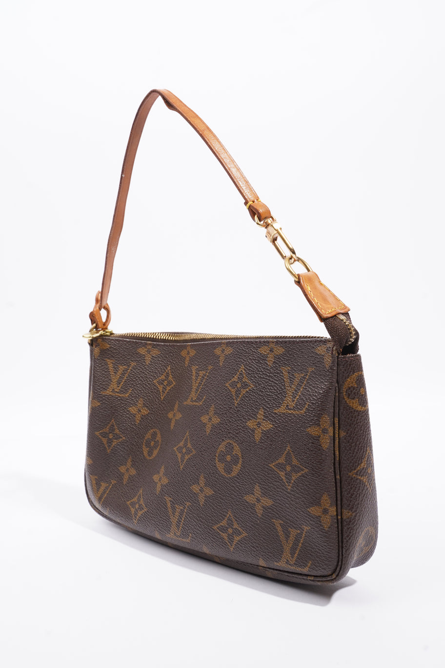 Pochette Accessoire Brown / Monogram Coated Canvas Image 13