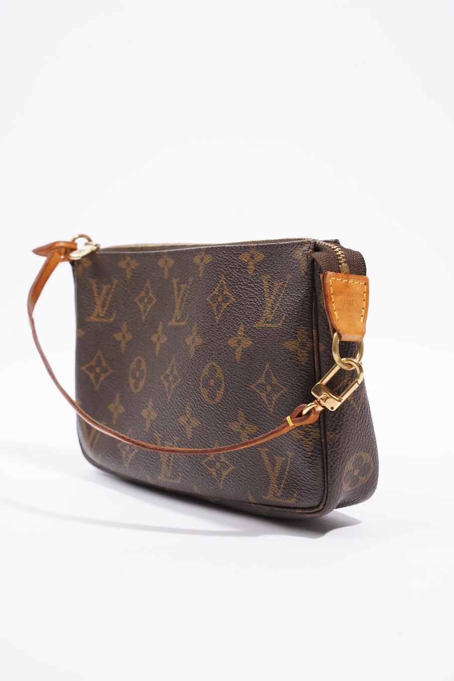 Pochette Accessoire Brown / Monogram Coated Canvas Image 15