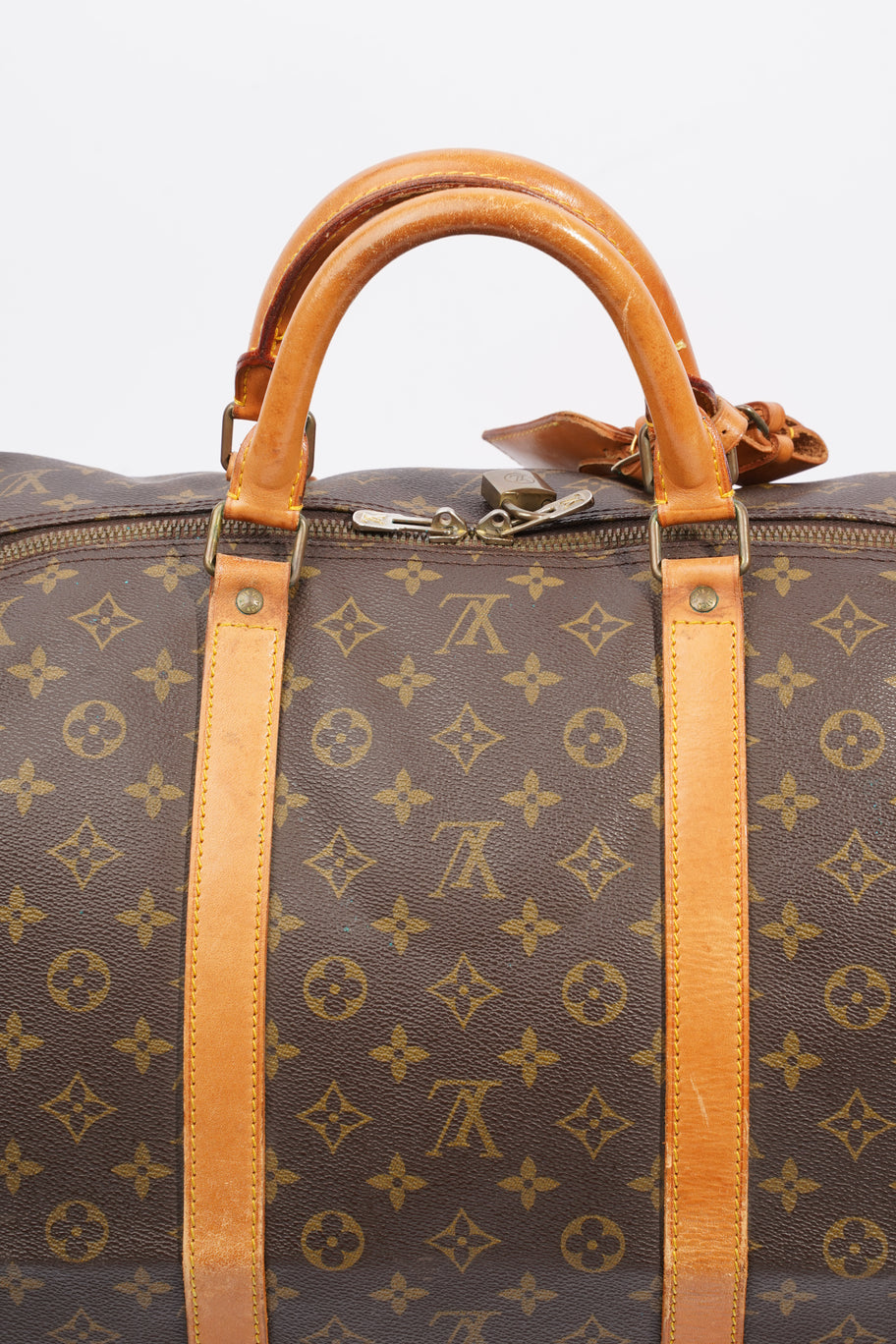 Keepall Brown / Monogram Coated Canvas 60 Image 12