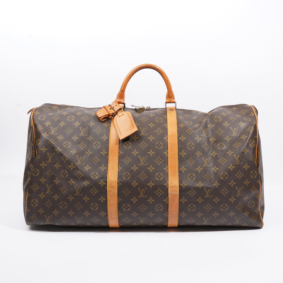 Keepall Brown / Monogram Coated Canvas 60 Image 1