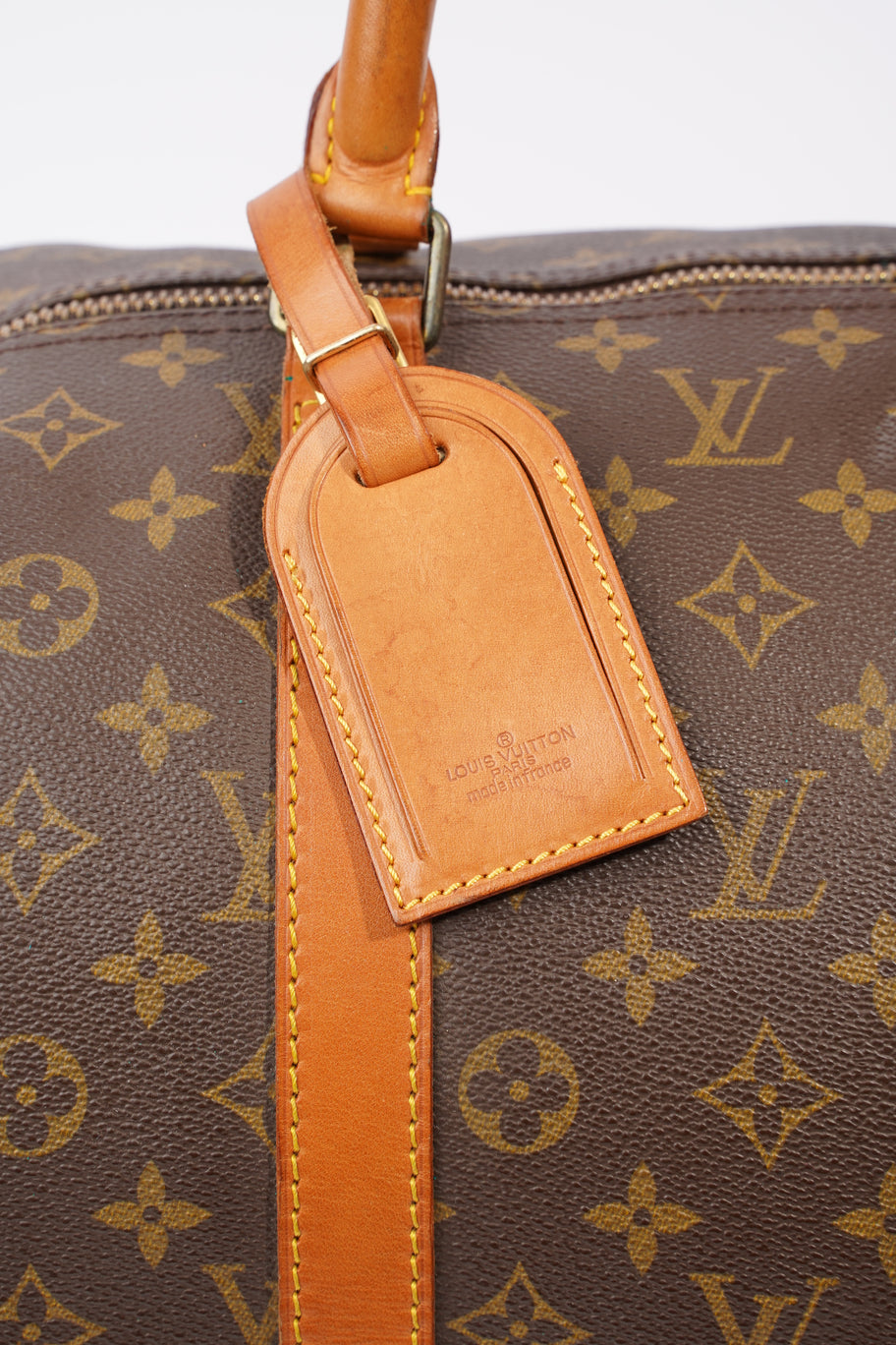 Keepall Brown / Monogram Coated Canvas 50 Image 3