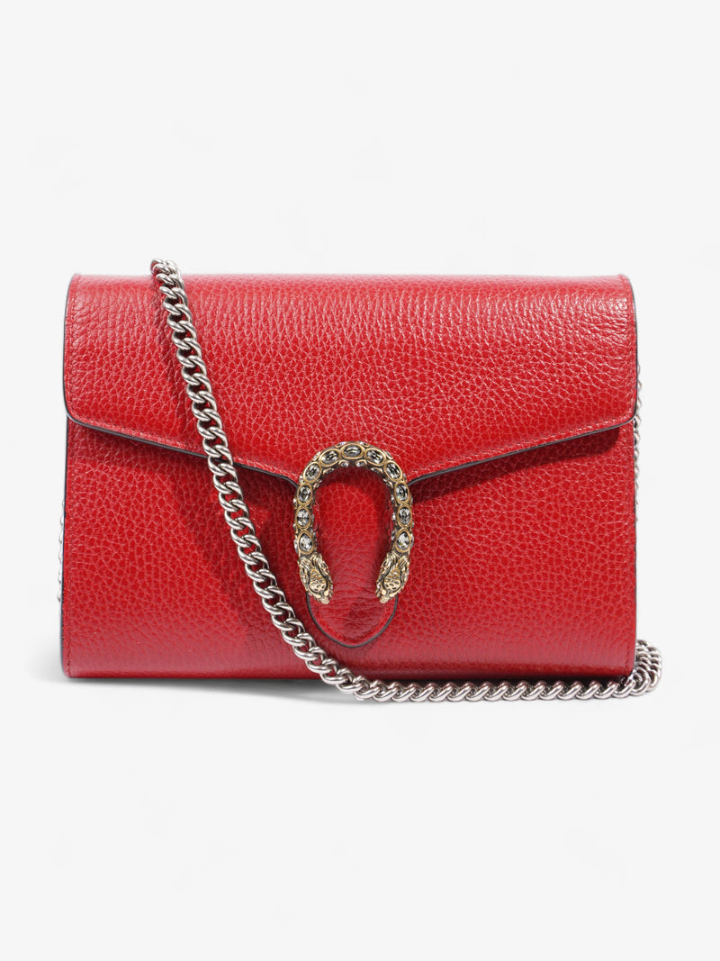  Dionysus Chain Wallet  Red Leather