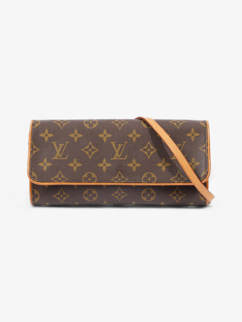  Twin Pochette Monogram Coated Canvas GM