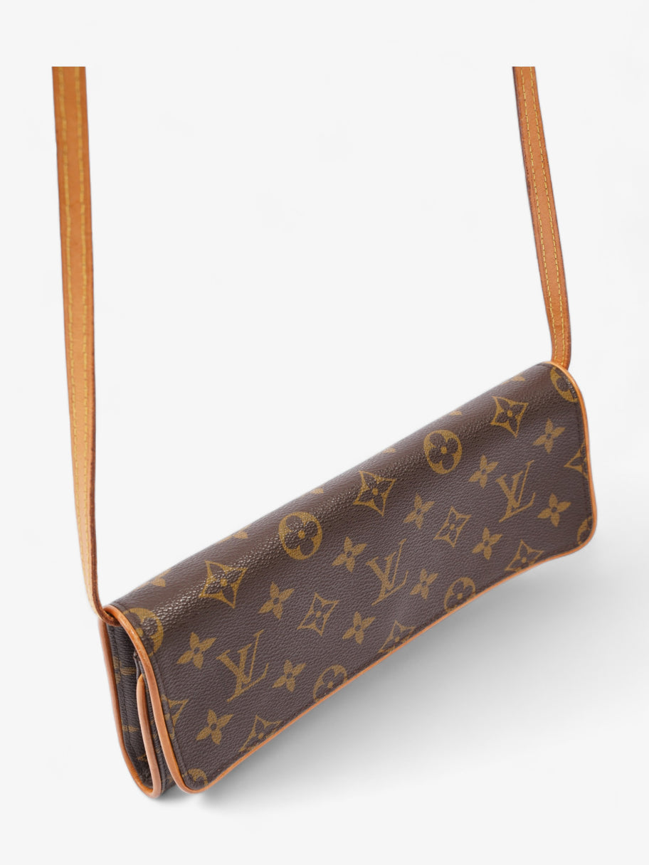 Twin Pochette Monogram Coated Canvas GM Image 7