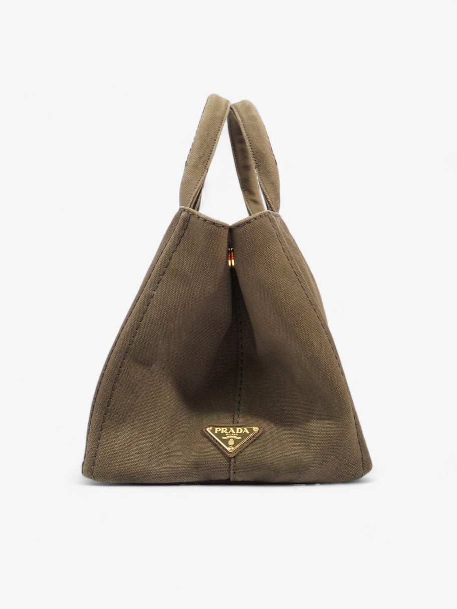 Canapa 2 Way Tote Khaki Canvas Image 5