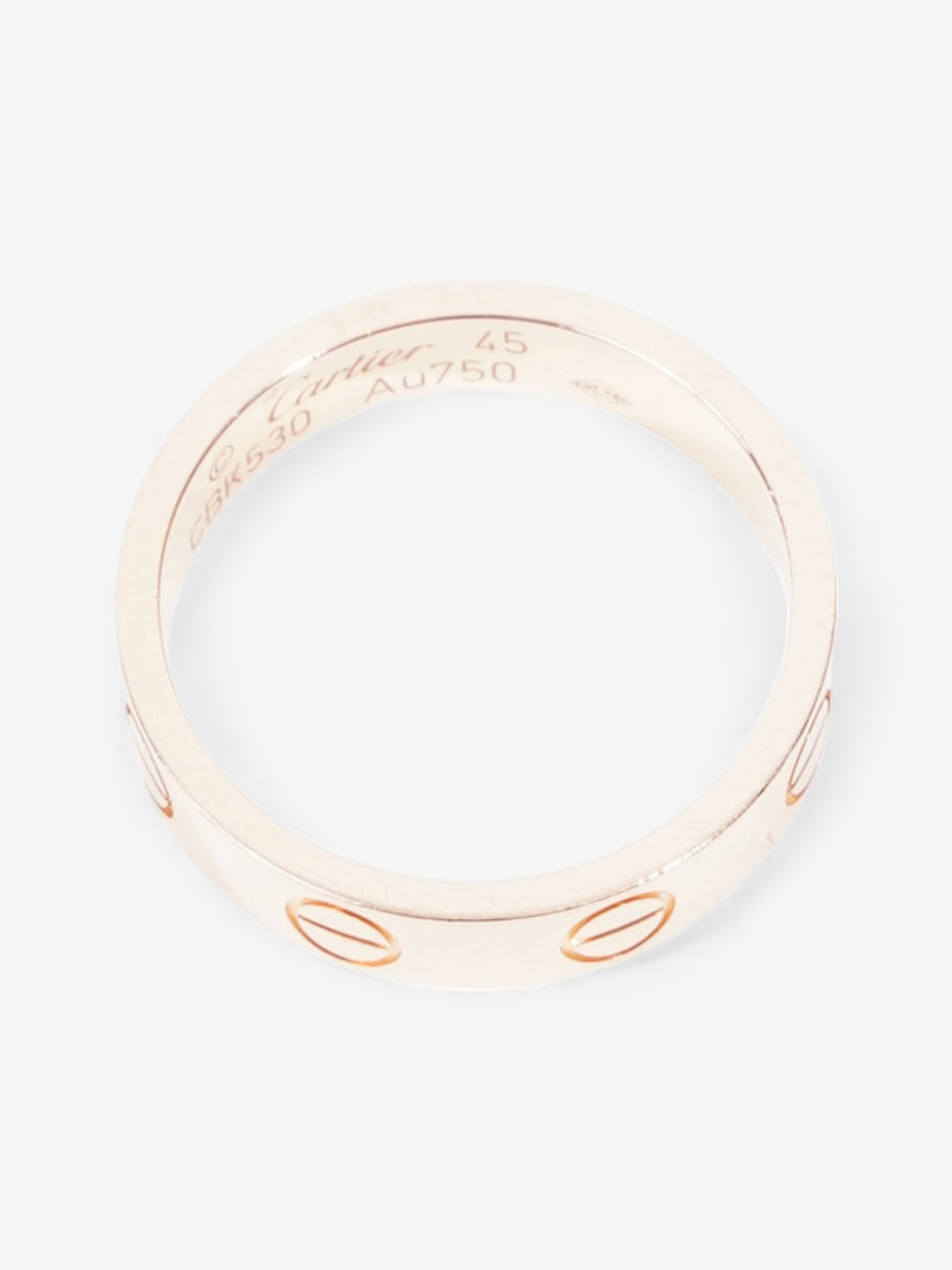 LOVE Wedding Band 18ct Gold Rose Gold 45 Image 2