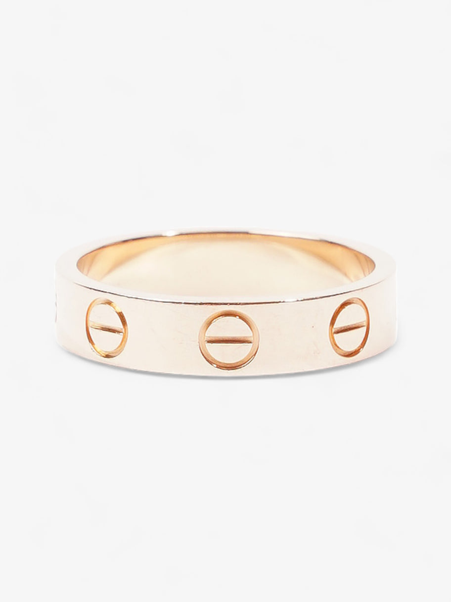 LOVE Wedding Band 18ct Gold Rose Gold 45 Image 4