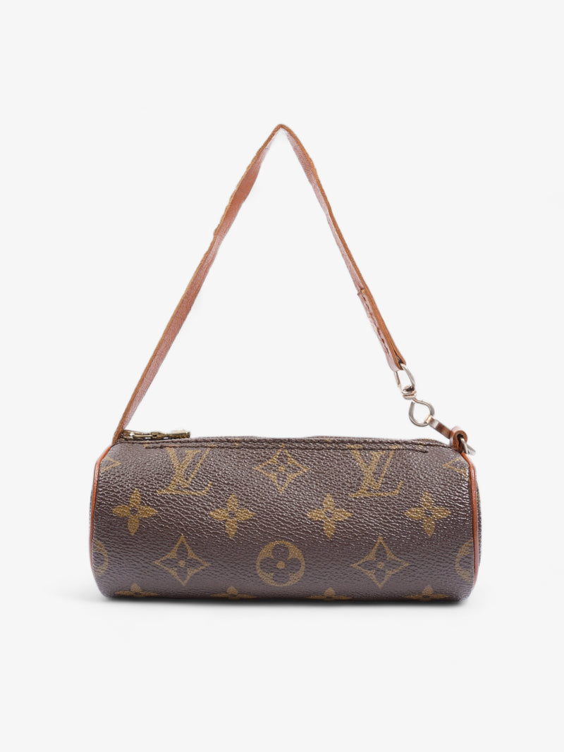  Papillon Monogram Coated Canvas Mini