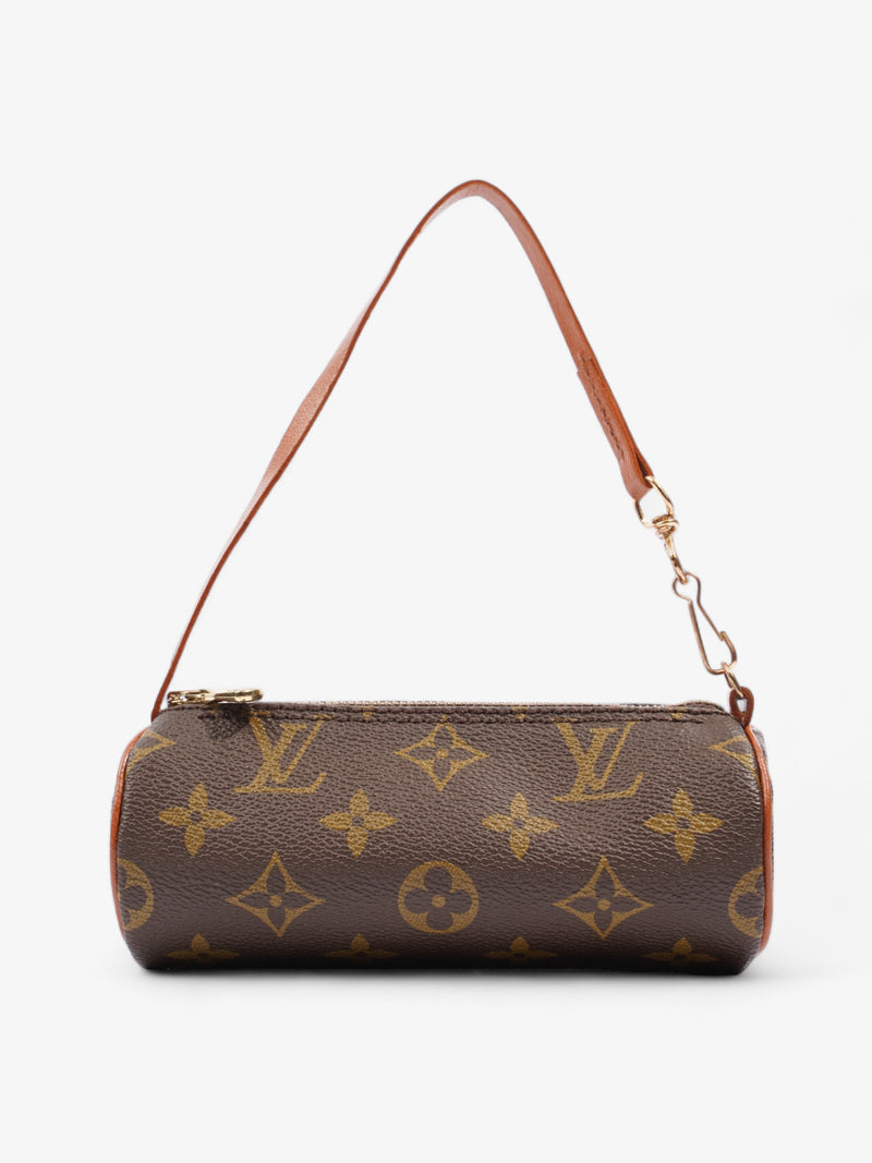  Papillon Monogram Coated Canvas Mini