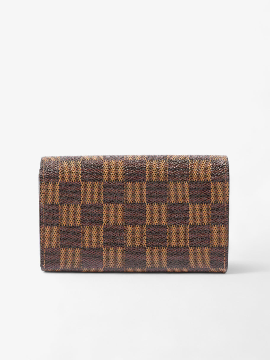 Porto Monevier Tresor Damier Ebene Coated Canvas Image 3