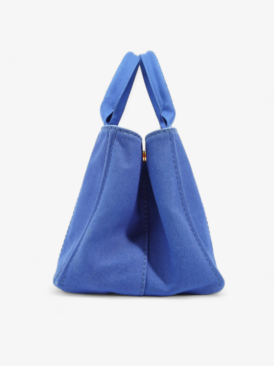 Canapa Tote Blue Canvas Image 3