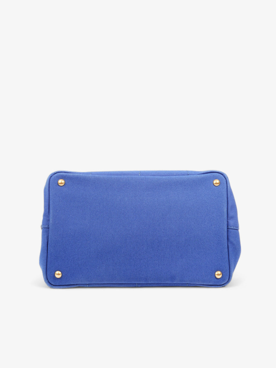 Canapa Tote Blue Canvas Image 6