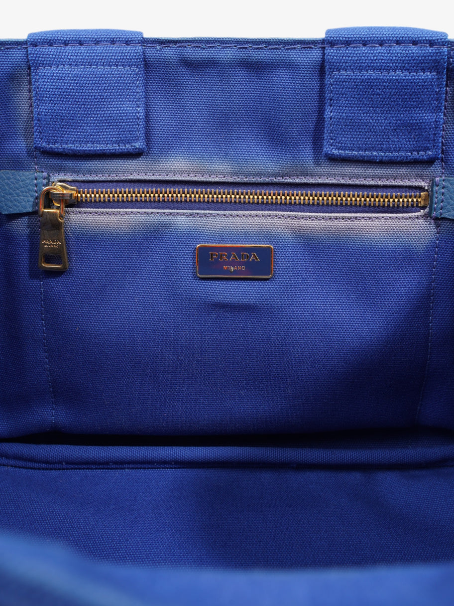 Canapa Tote Blue Canvas Image 9