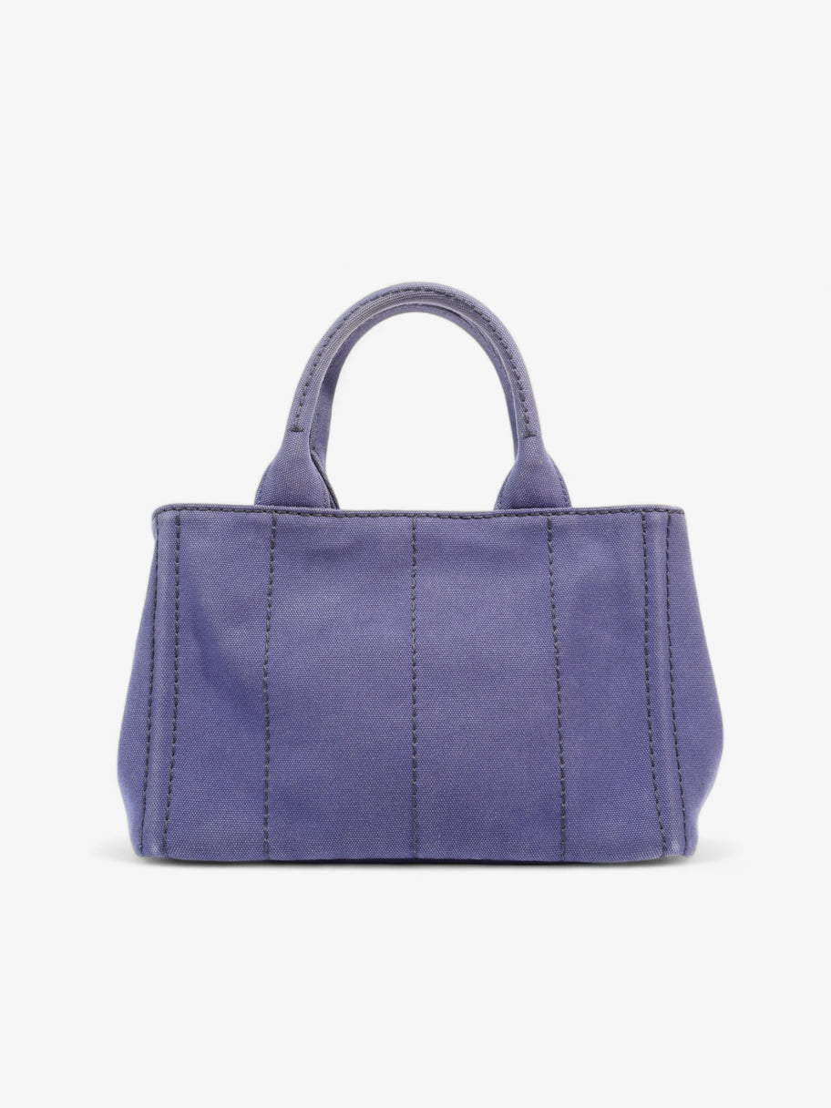 Canapa 2 Way Tote Blue Canvas Image 3