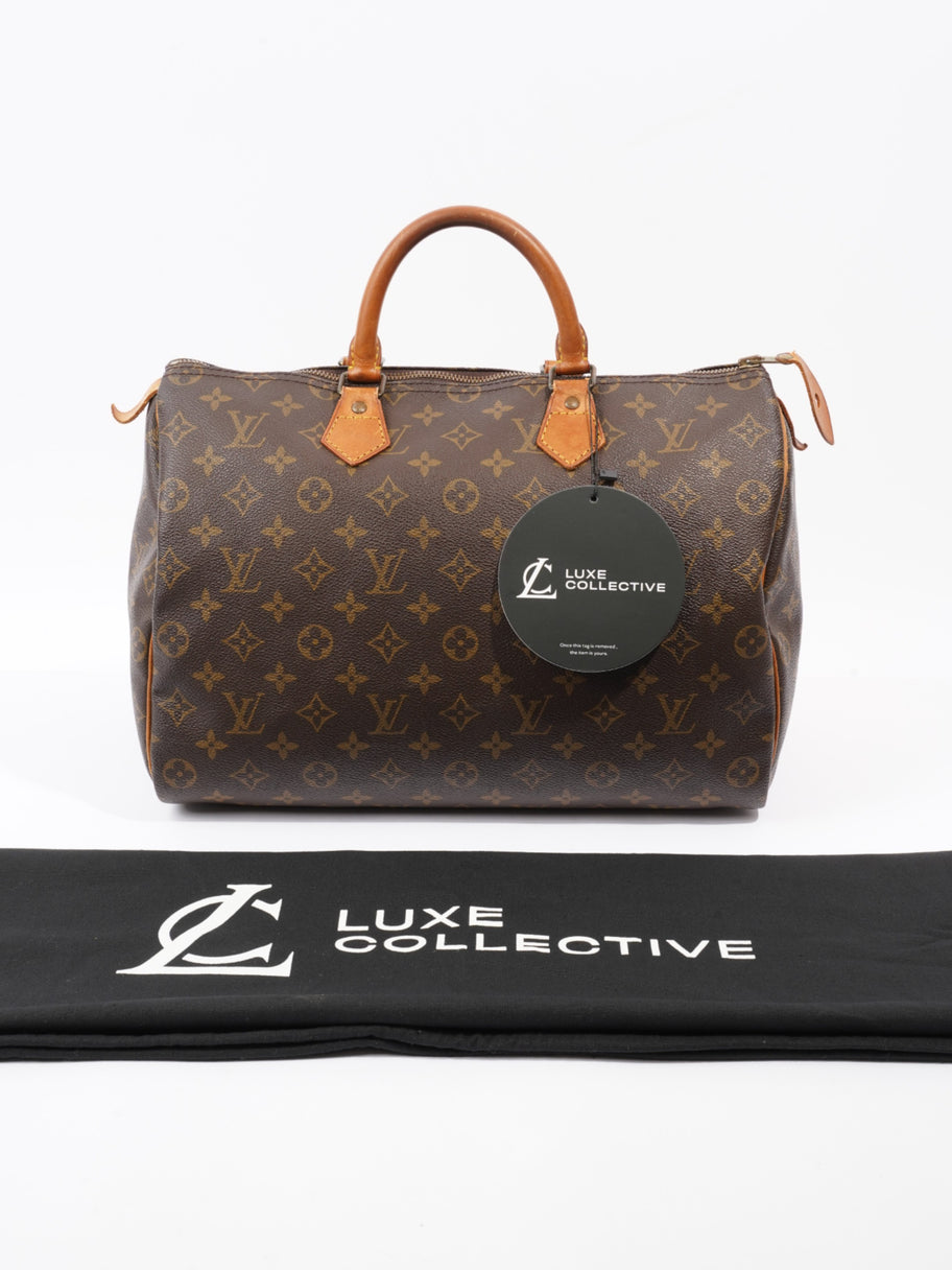 Louis Vuitton Speedy Monogram Coated Canvas 35 Image 12