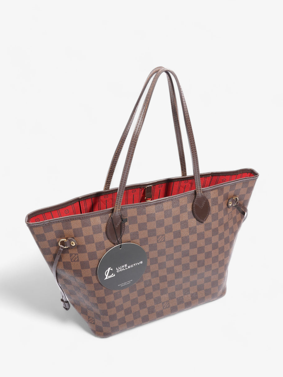 Neverfull Damier Ebene Coated Canvas MM Image 10