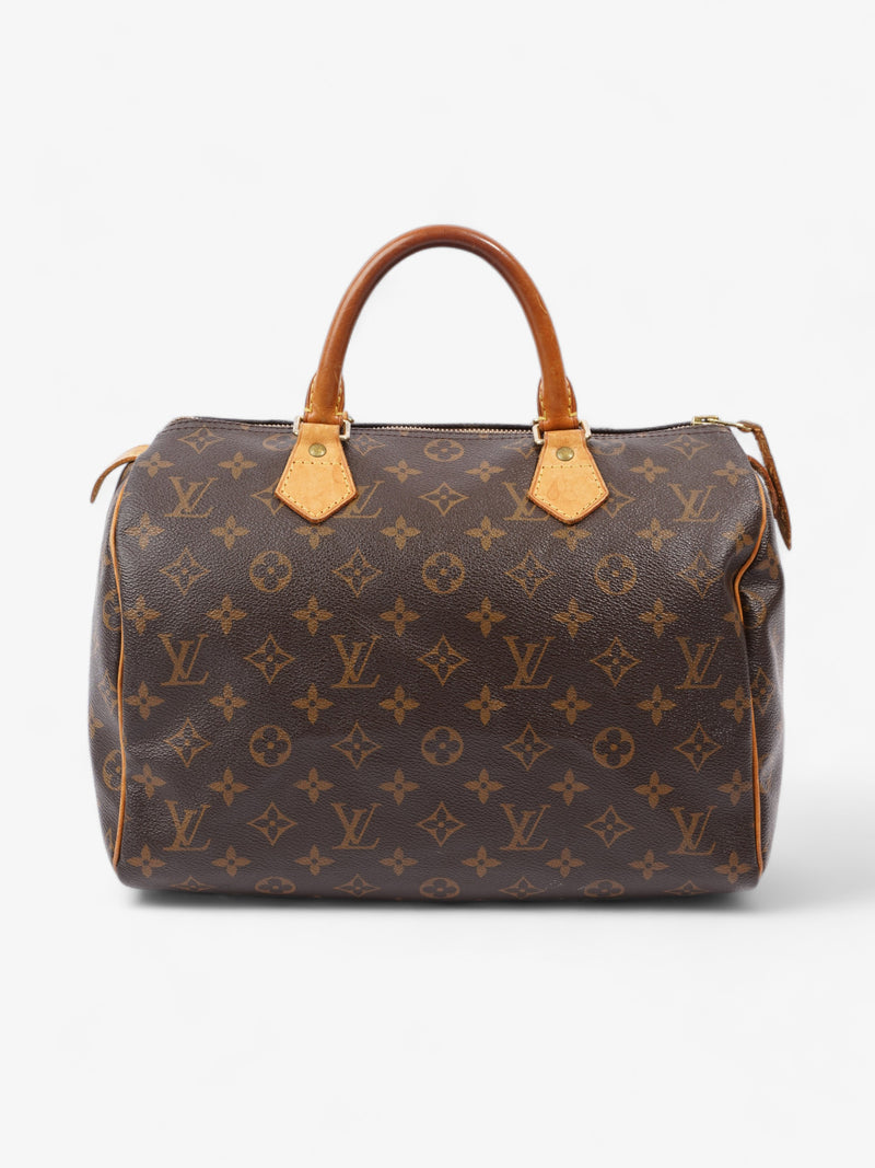  Speedy Monogram Coated Canvas 30