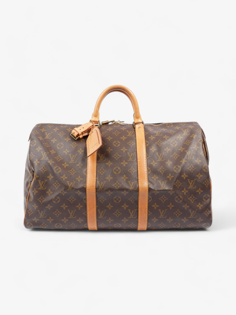  Keepall Monogram Coated Canvas 50