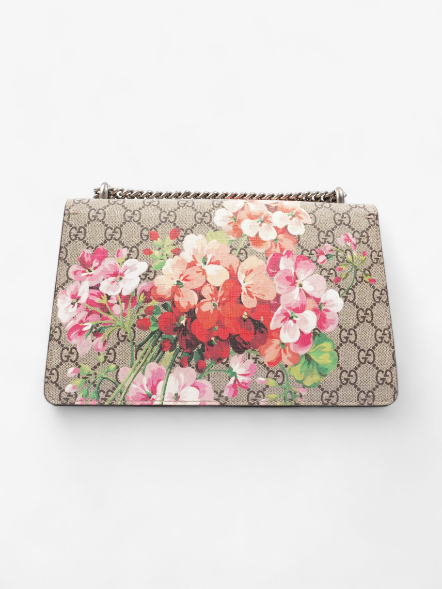 GG Blooms Dionysus  Beige And Ebony GG Supreme / Pink Coated Canvas Medium Image 4