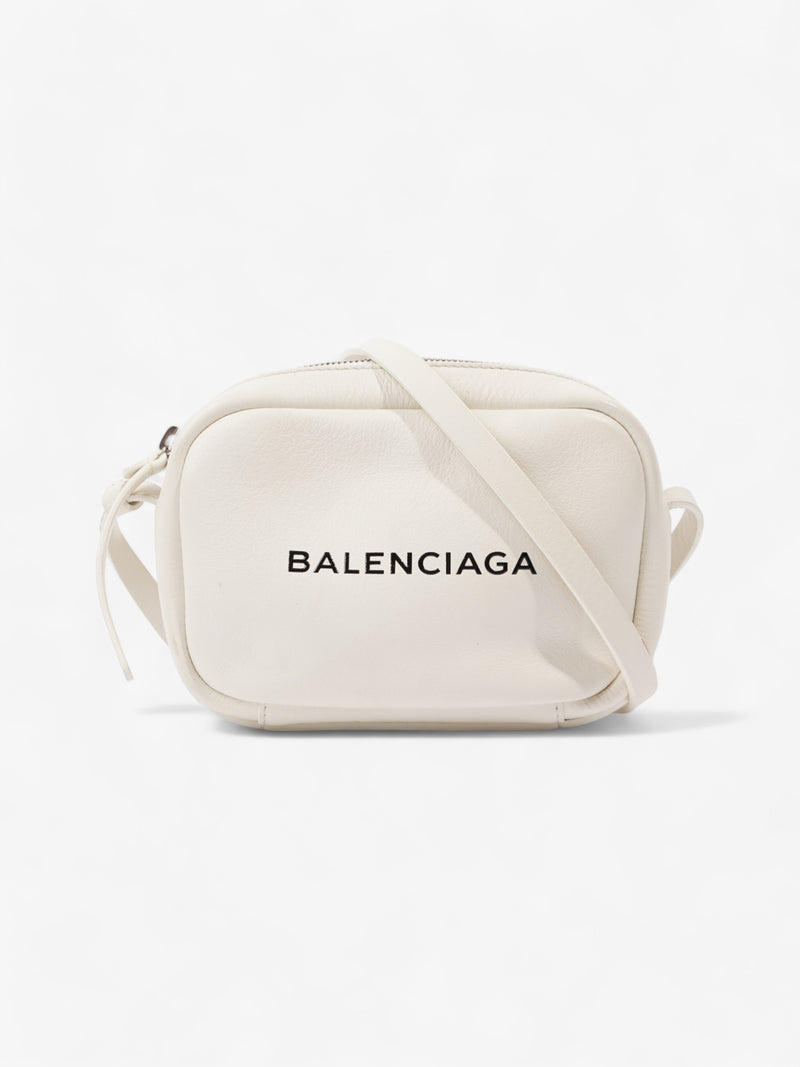  Everyday Camera Bag White Leather