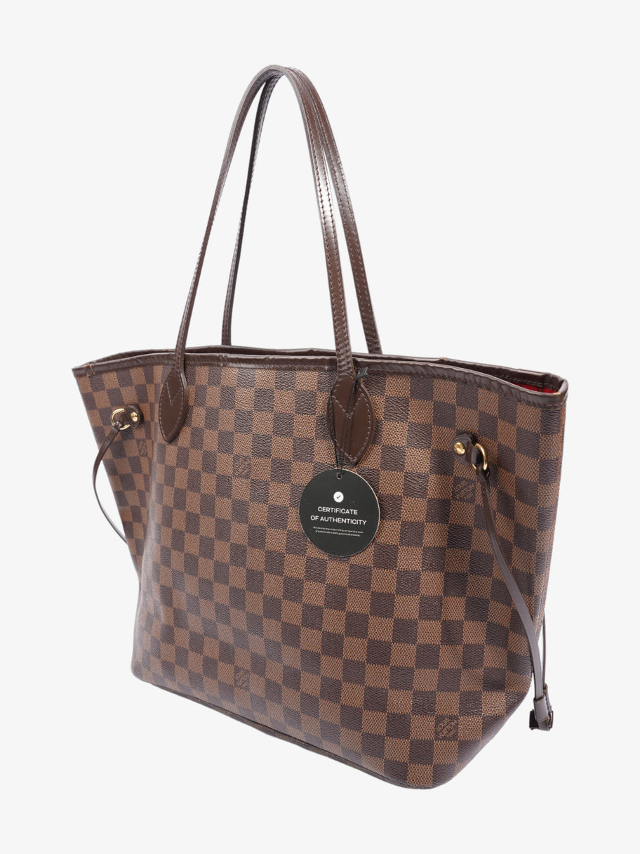 Neverfull Damier Ebene Coated Canvas MM Image 10