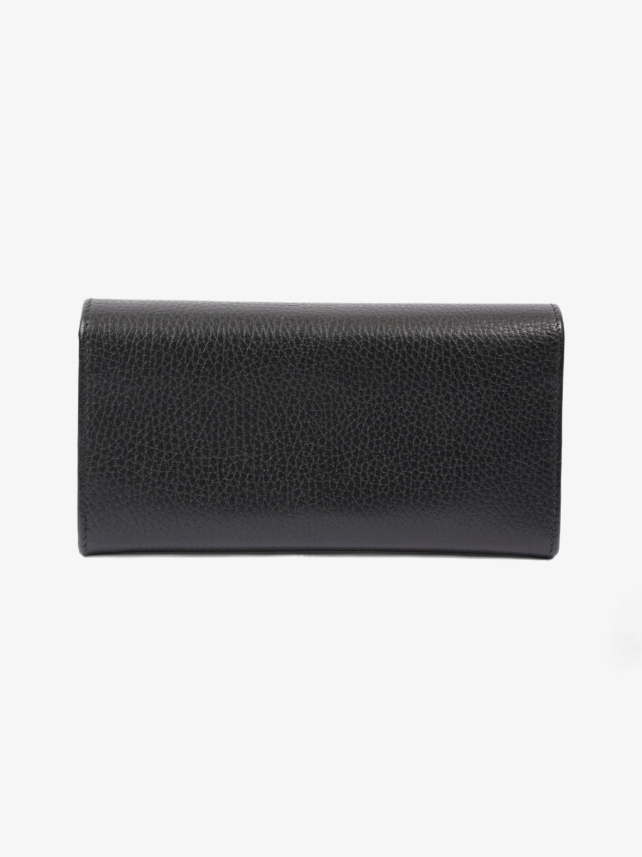 Interlocking G Bifold Wallet Black Leather Image 4