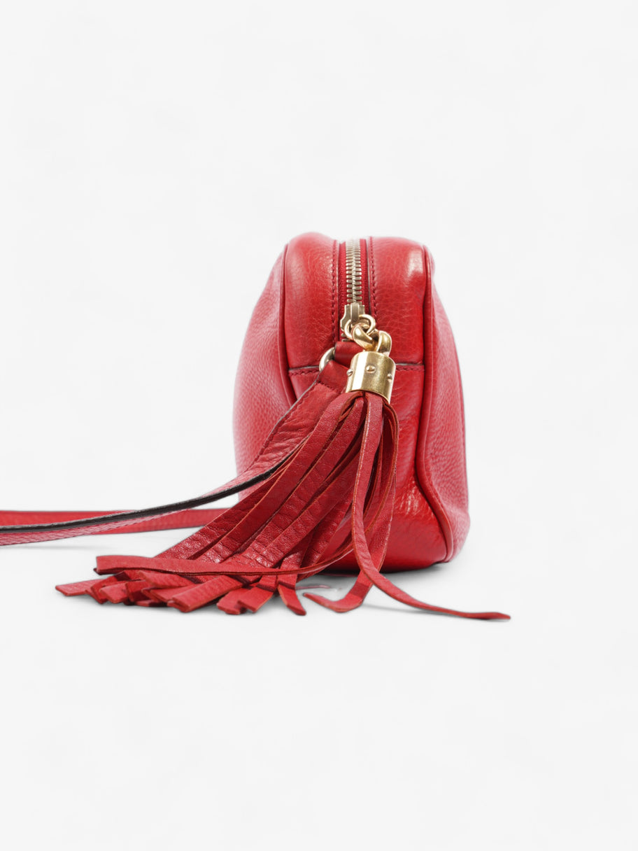 Gucci Soho Leather Shoulder bag Red Red Small Image 5