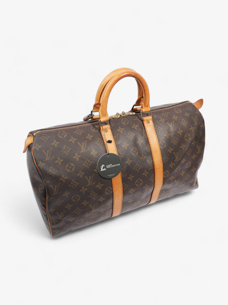 Keepall Monogram Coated Canvas 45 Image 9